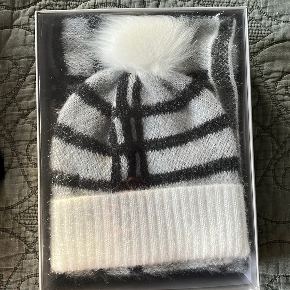 Matching scarf & hat